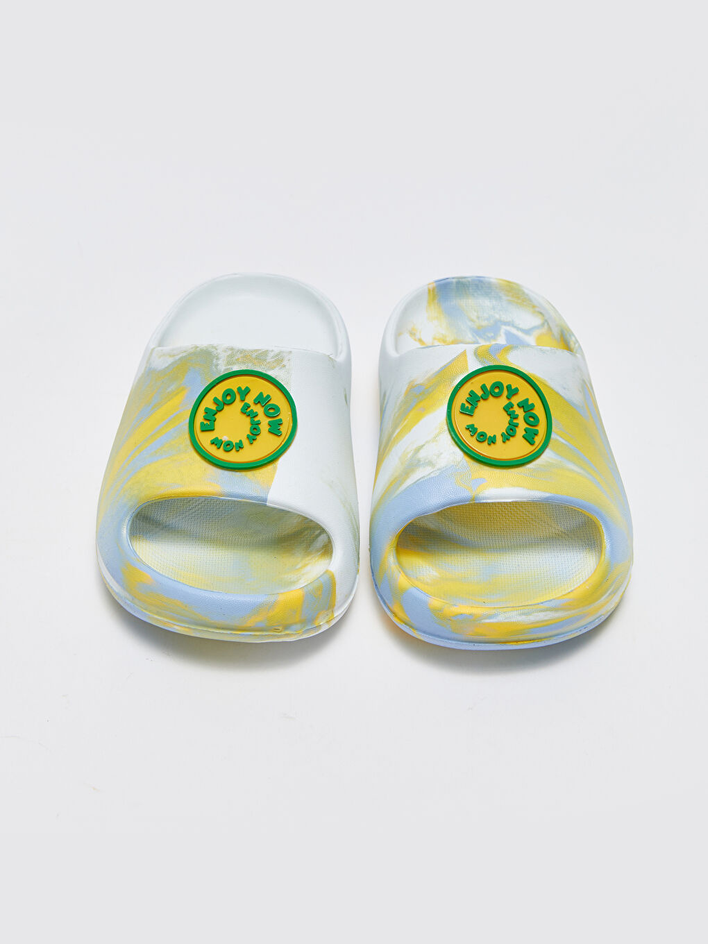 Karışık Tek Bantlı Baskılı Erkek Çocuk Terlik-2