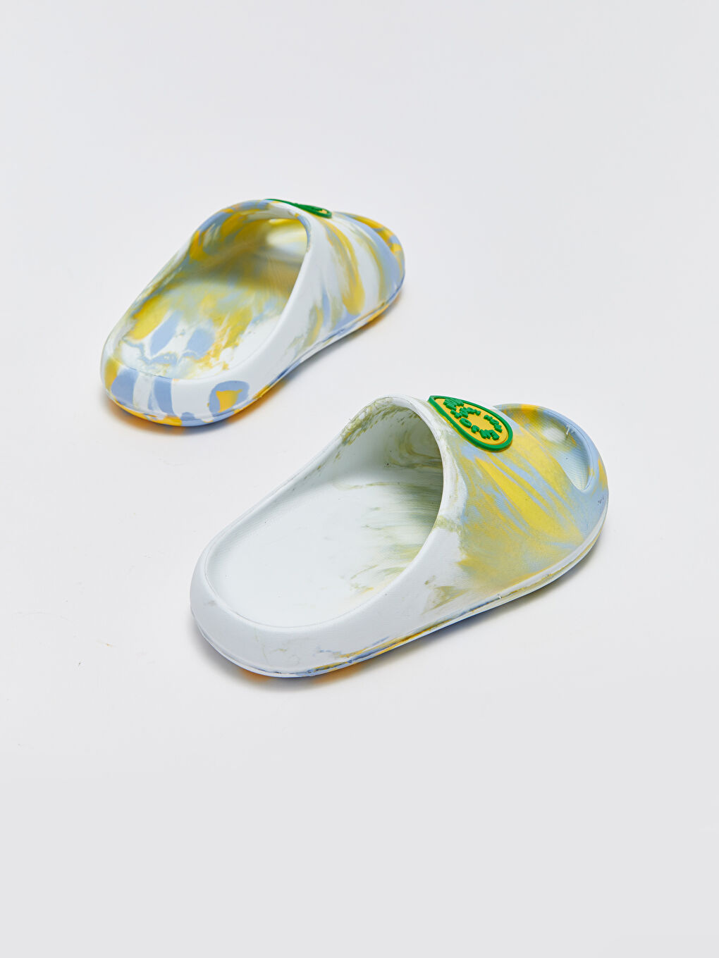 Karışık Tek Bantlı Baskılı Erkek Çocuk Terlik-4