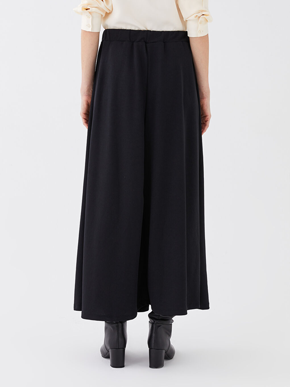 Fustă Lejeră Simplă pentru Femei-3