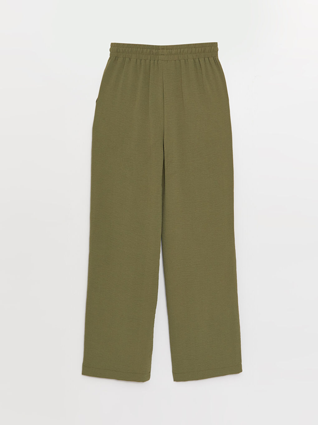 Elasticated Waist Relaxed Fit Women's Trousers -S3GI46Z8-H8M