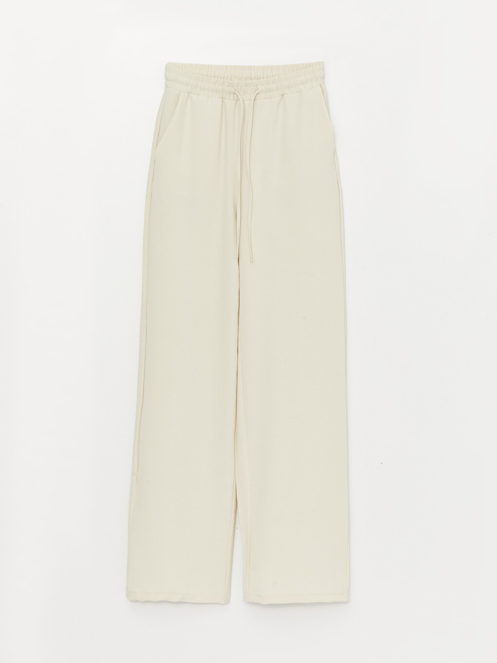 Elastic Waist Comfortable Fit Women's Trousers-5