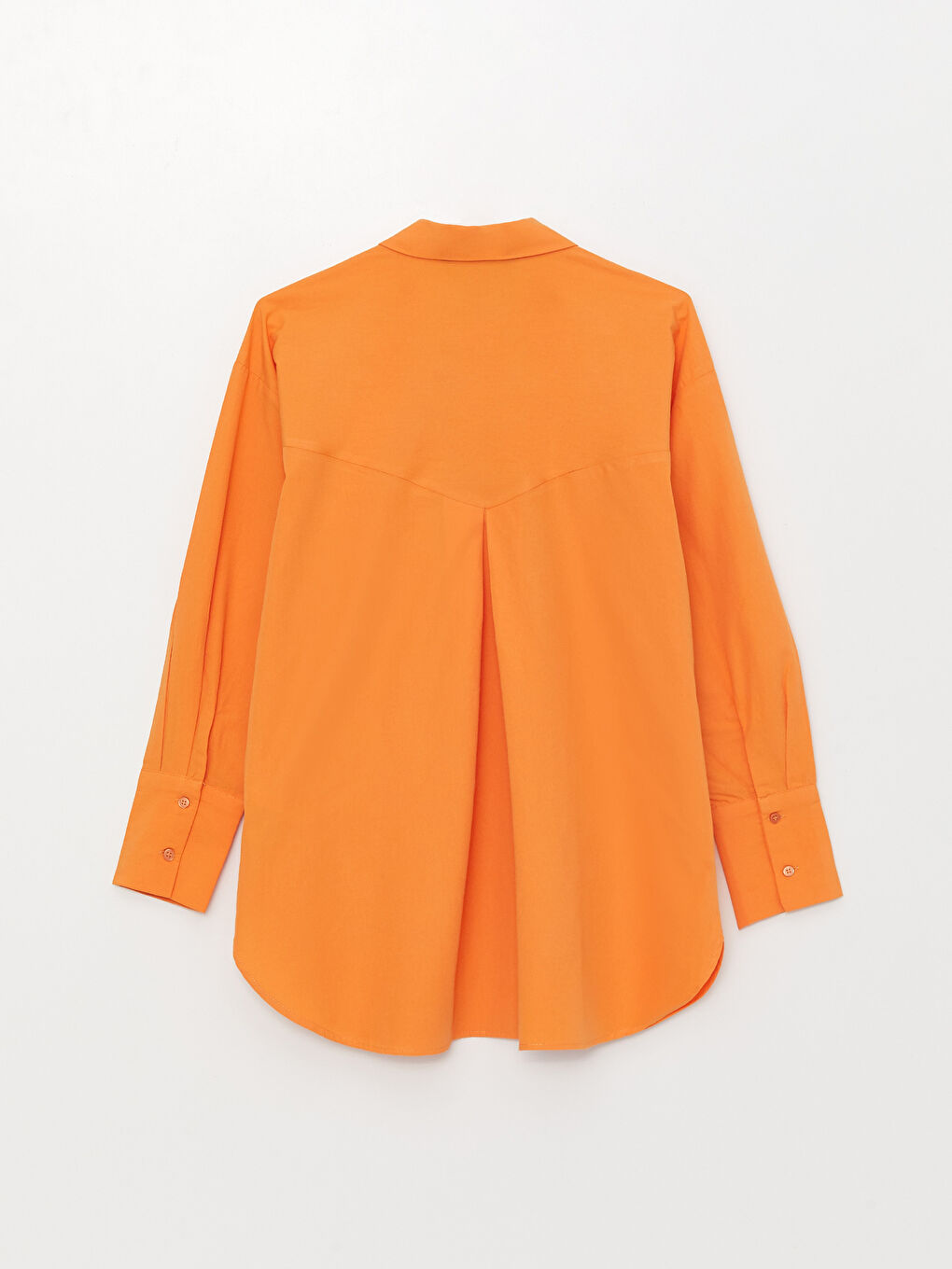 Plain Long Sleeve Women's Shirt Tunic-6