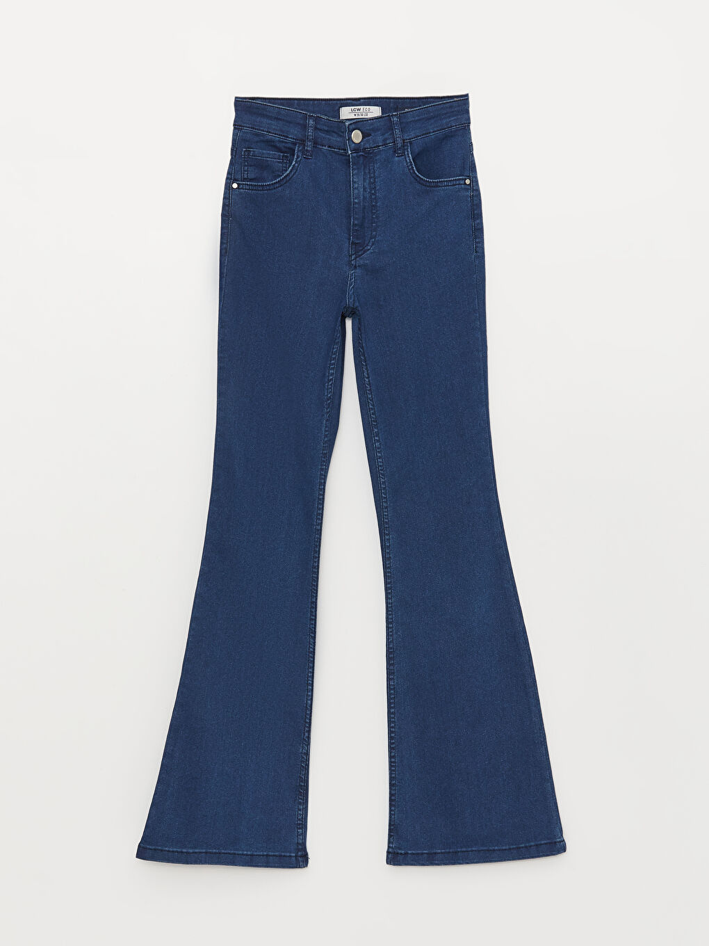 High Waist Mars Flare Women's Jeans-5