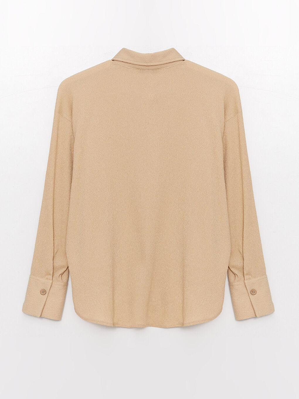 Plain Long Sleeve Oversize Women's Shirt -S3GI79Z8-V56
