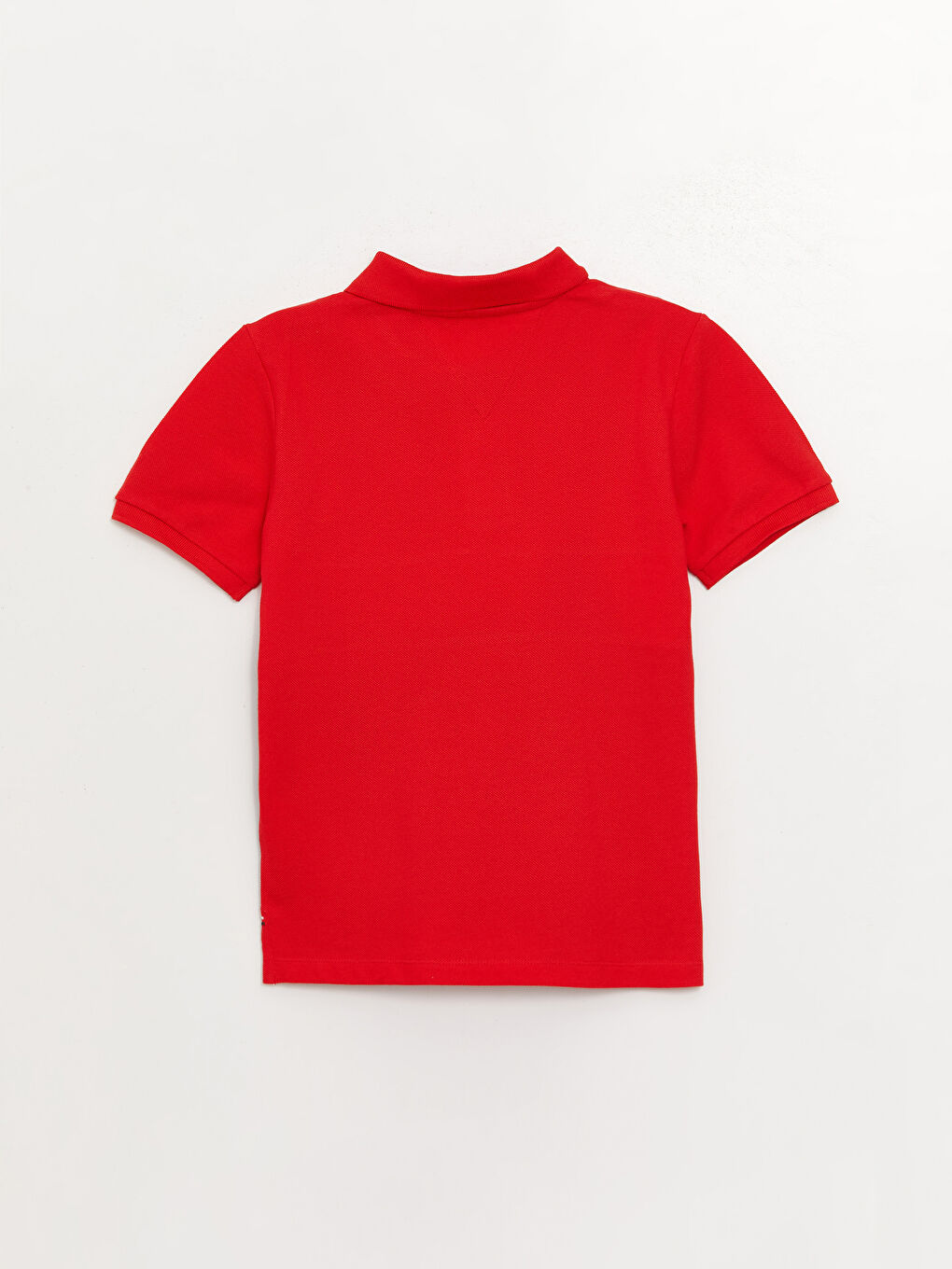 Polo Neck Color Block Short Sleeve Boys' T-Shirt-1