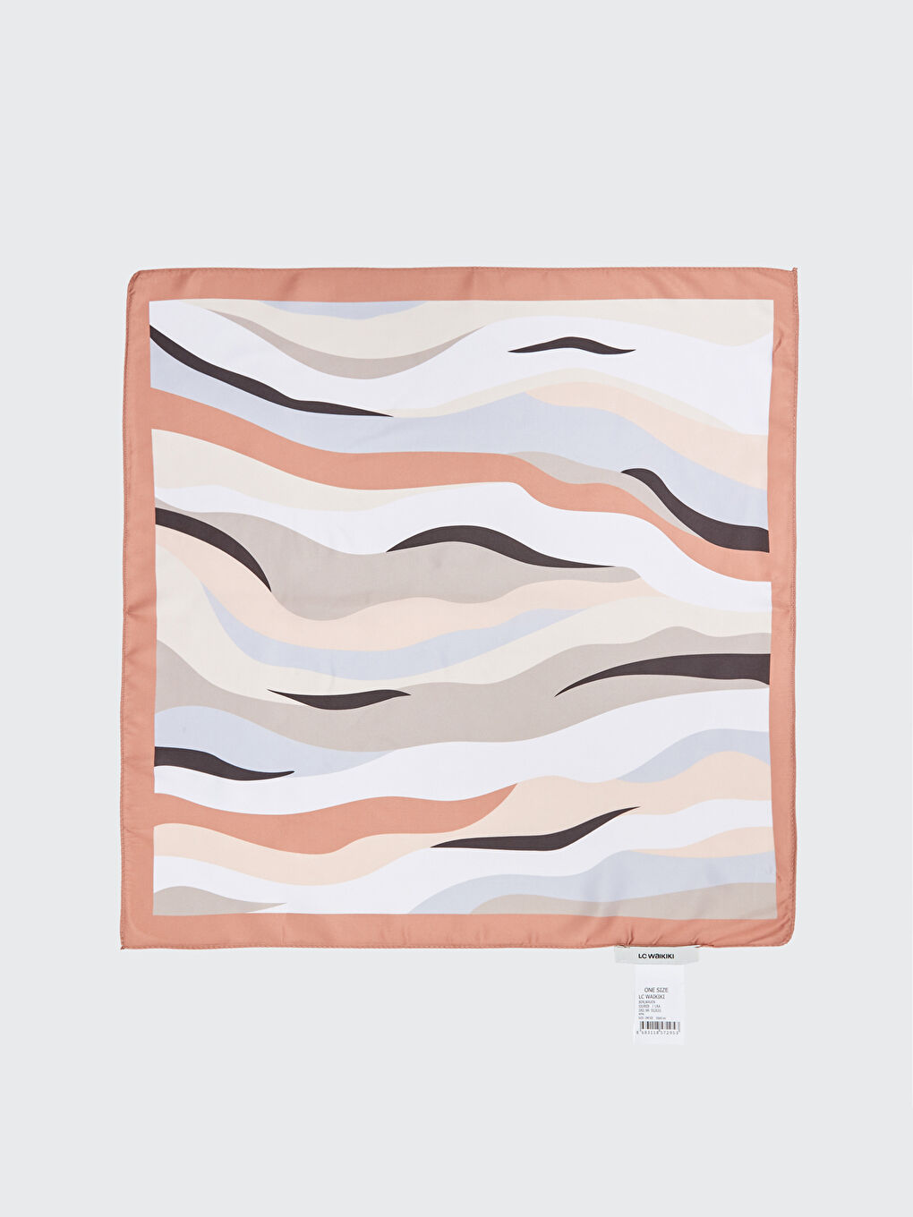 وشاح ساتان منقوش نساء-4