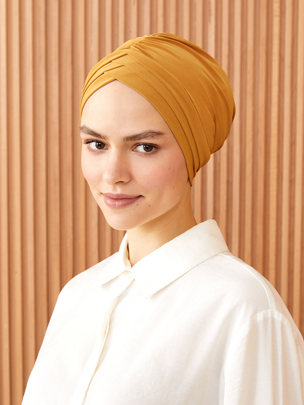 LCW Modest 3-Stripes Women Hijab Bonnet -S3GJ04Z8-S6S