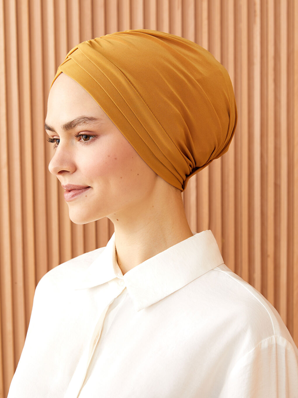 LCW Modest 3-Stripes Women Hijab Bonnet -S3GJ04Z8-S6S