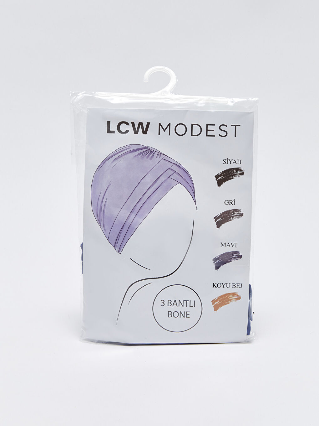 3-Stripes Women Hijab Bonnet-3