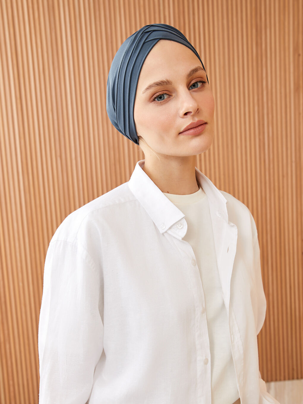 3-Stripes Women Hijab Bonnet