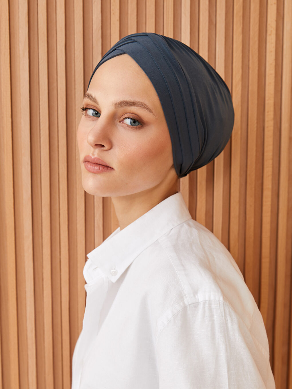 3-Stripes Women Hijab Bonnet-2