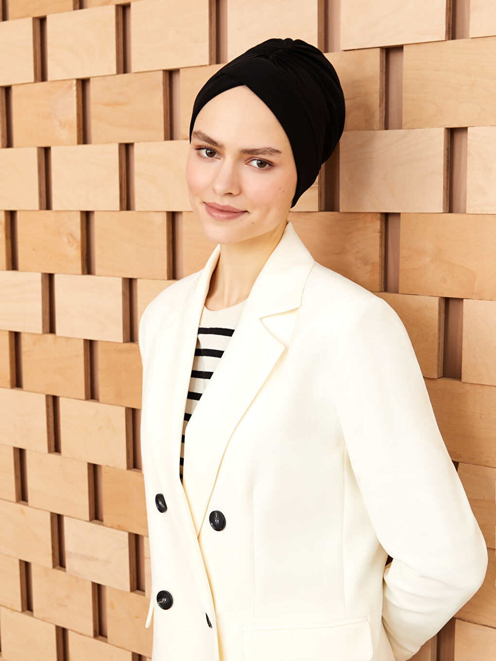 LCW Modest Kadın Büzgülü Havuz Bonesi -S3GJ05Z8-RQL
