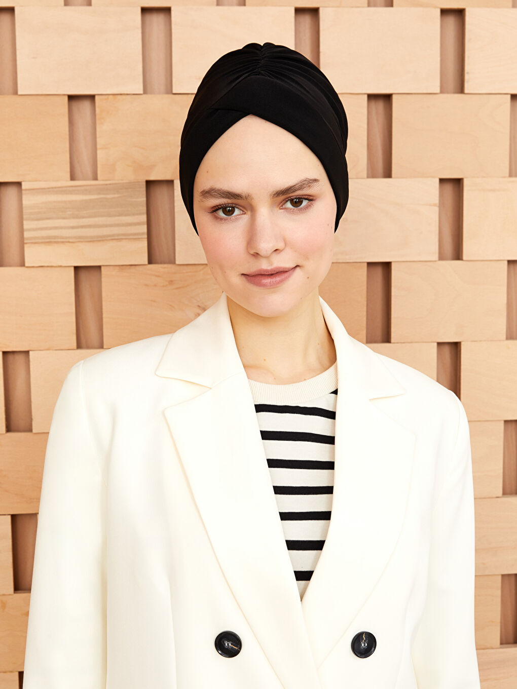 LCW Modest Kadın Büzgülü Havuz Bonesi -S3GJ05Z8-RQL