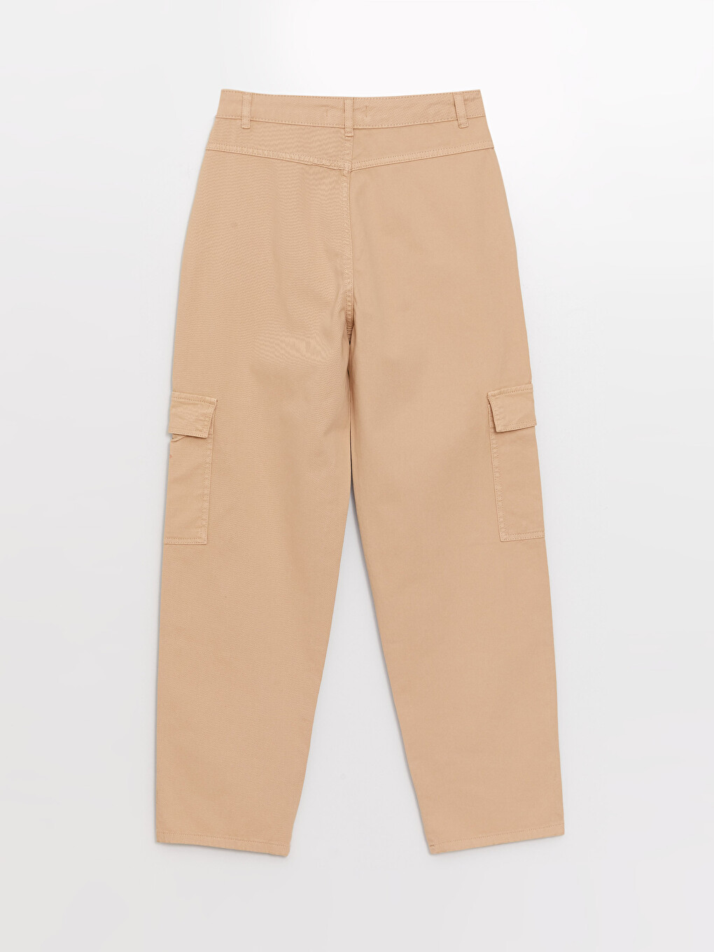 Women's Relaxed Fit Plain Trousers-6