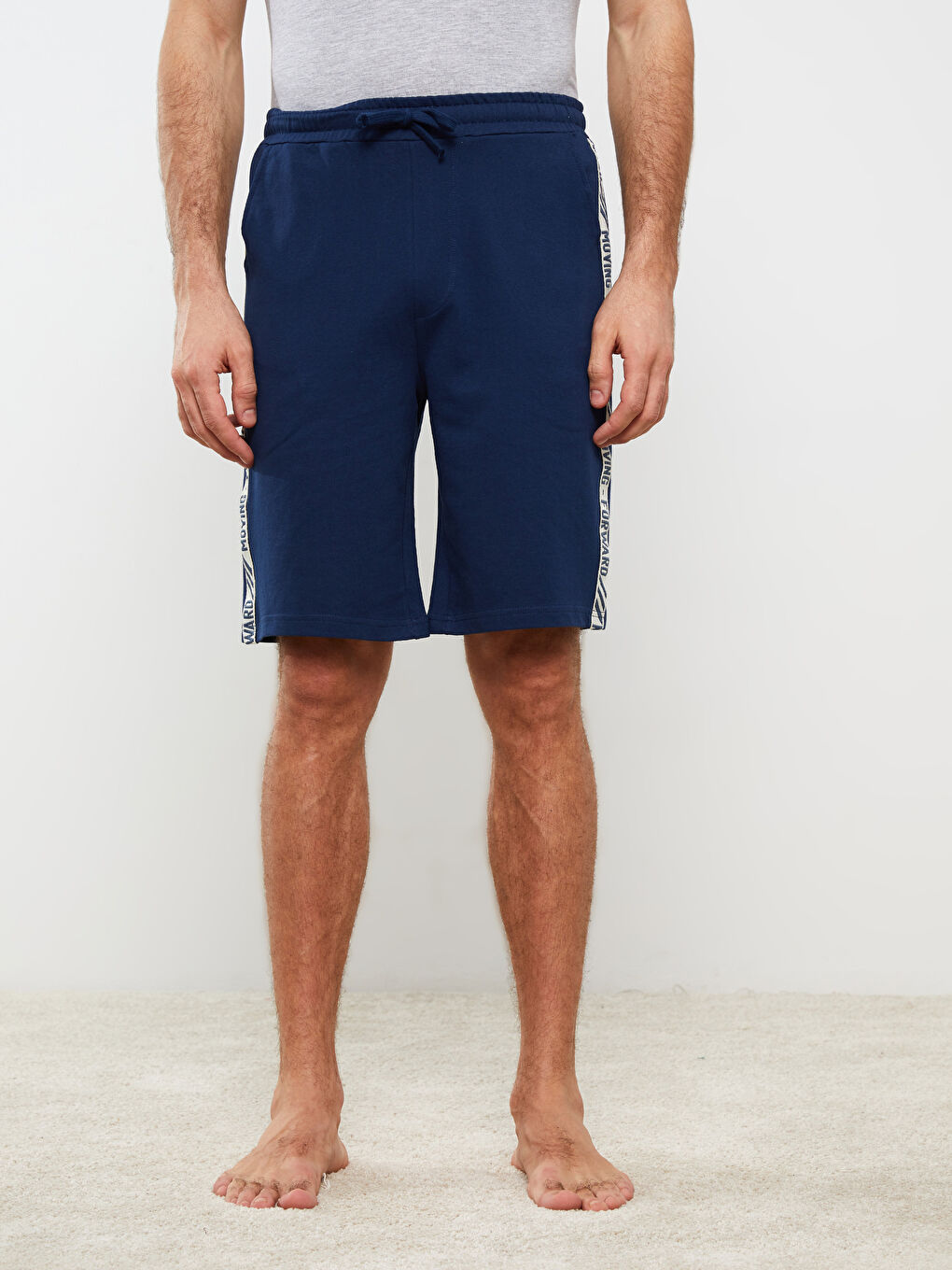 LCW ECO Lacivert Standart Kalıp Erkek Pijama Alt Şort - 3