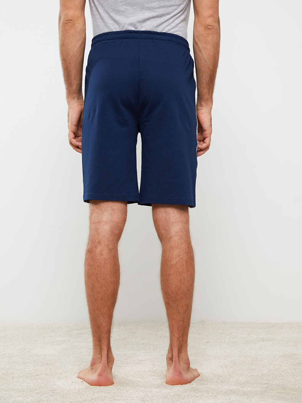 LCW ECO Lacivert Standart Kalıp Erkek Pijama Alt Şort - 4