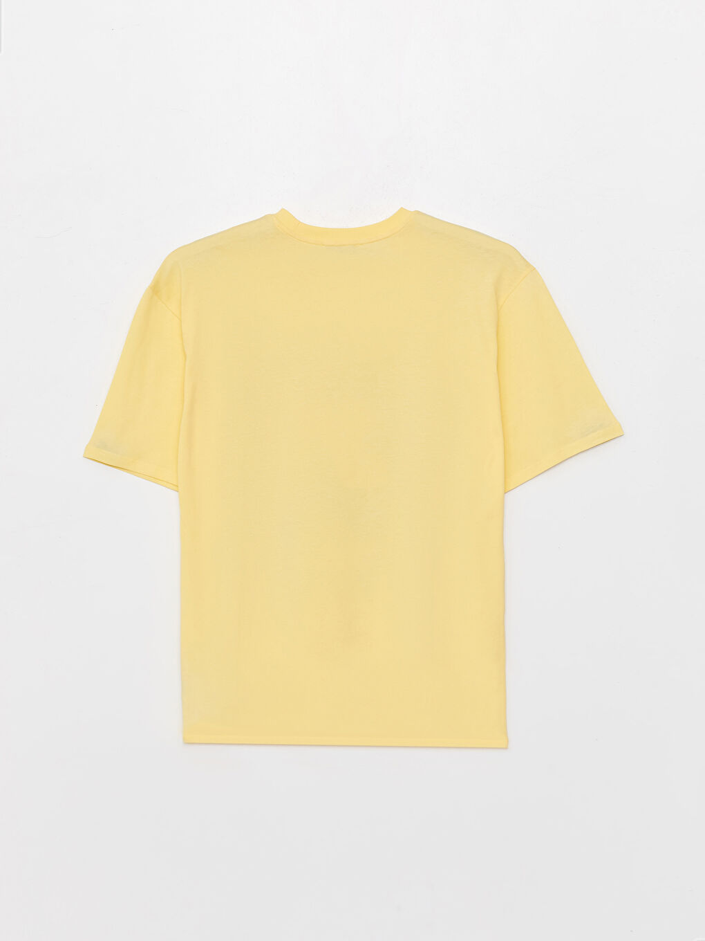 Crew Neck Printed Short Sleeve Oversize Women's T-Shirt-6