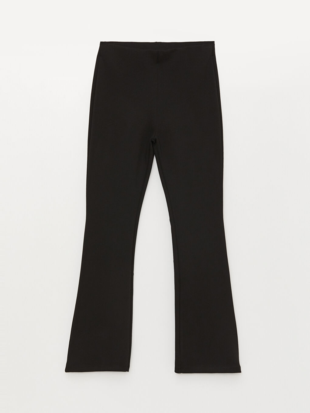 Women's Slim Fit Straight Flared Trousers-5