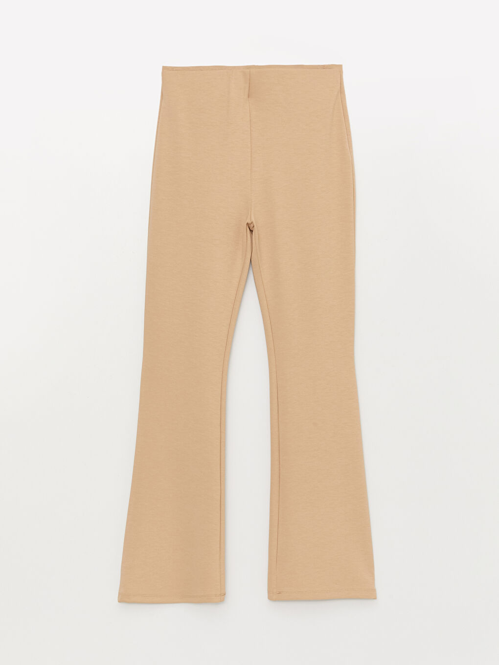 Women's Slim Fit Straight Flared Trousers-5