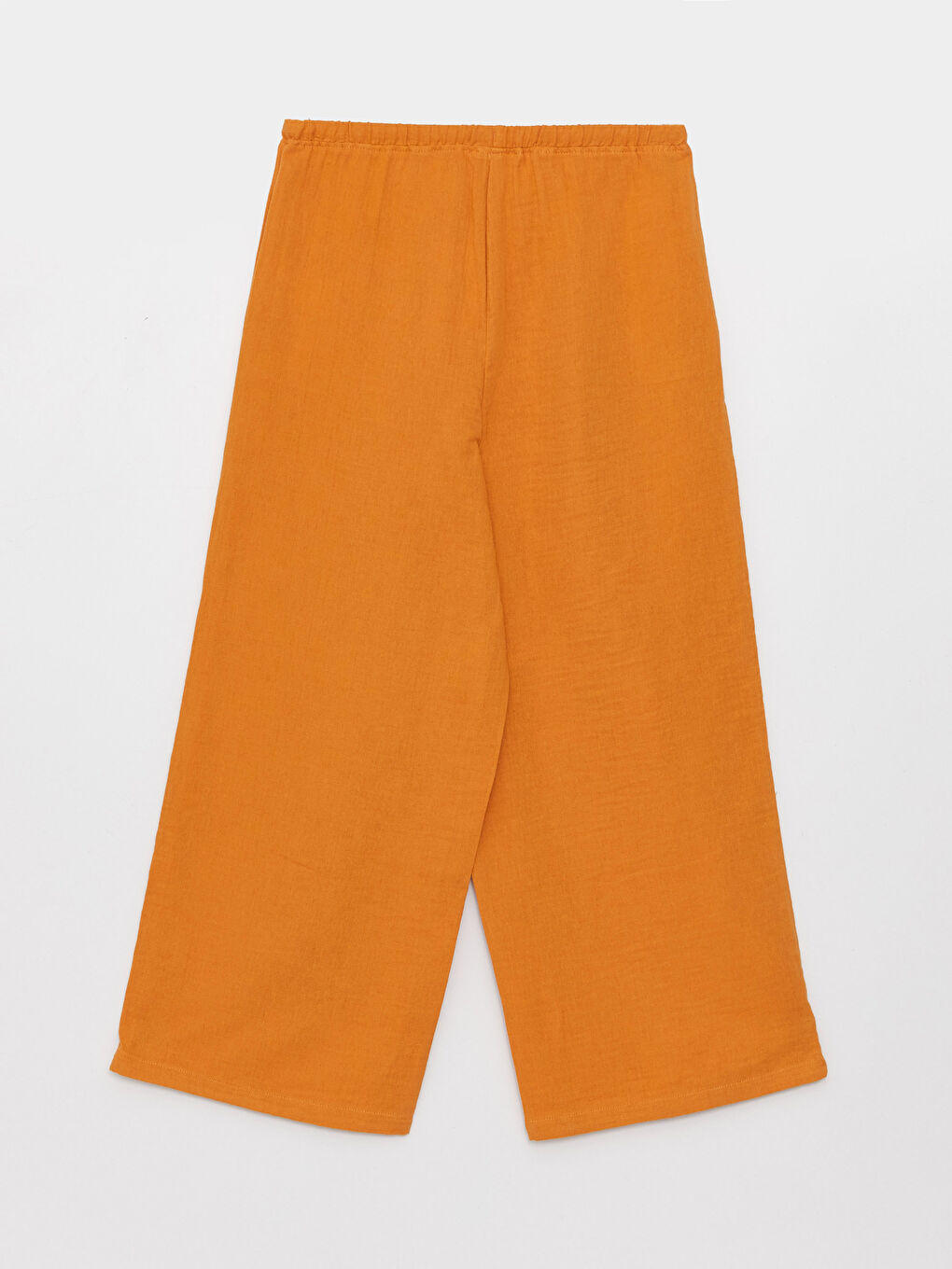 Pantalon pour Femmes en Mousseline à Taille Élastiquée et Coupe Ample-8