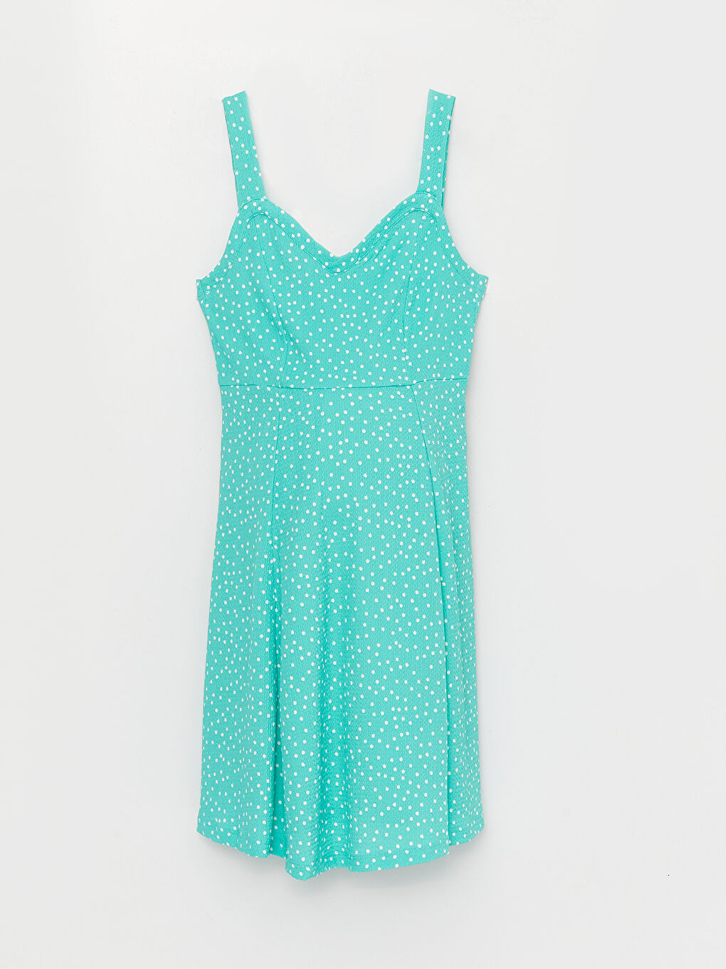 Heart Collar Patterned Strap Maternity Dress -S3GK63Z8-LRR
