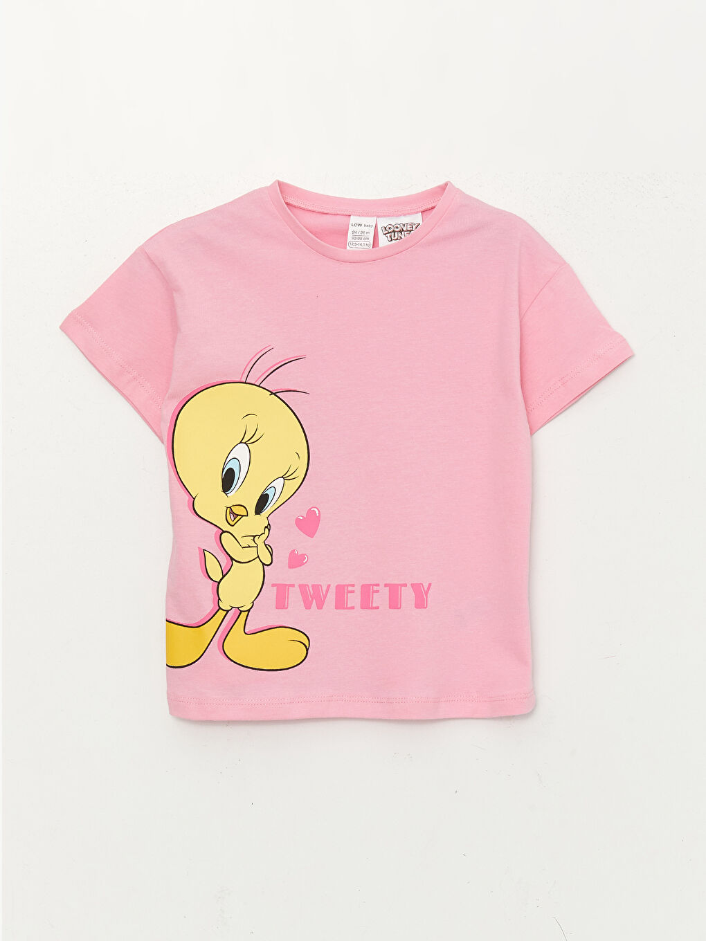 Ensemble T-Shirt et Leggings Imprimés Bébé Fille Col Rond Lot de 2-1