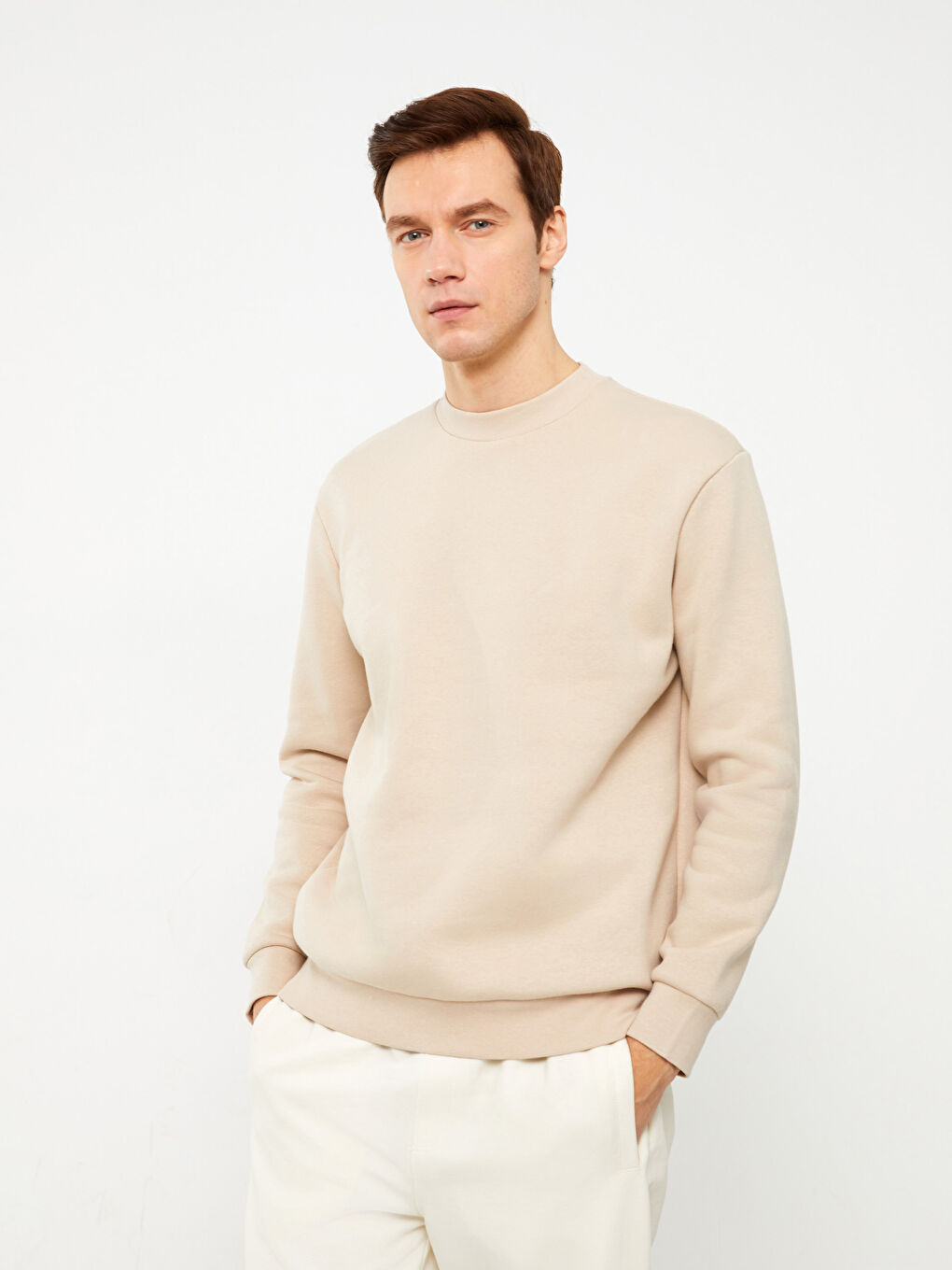 Funnel Neck Men's Sweatshirt