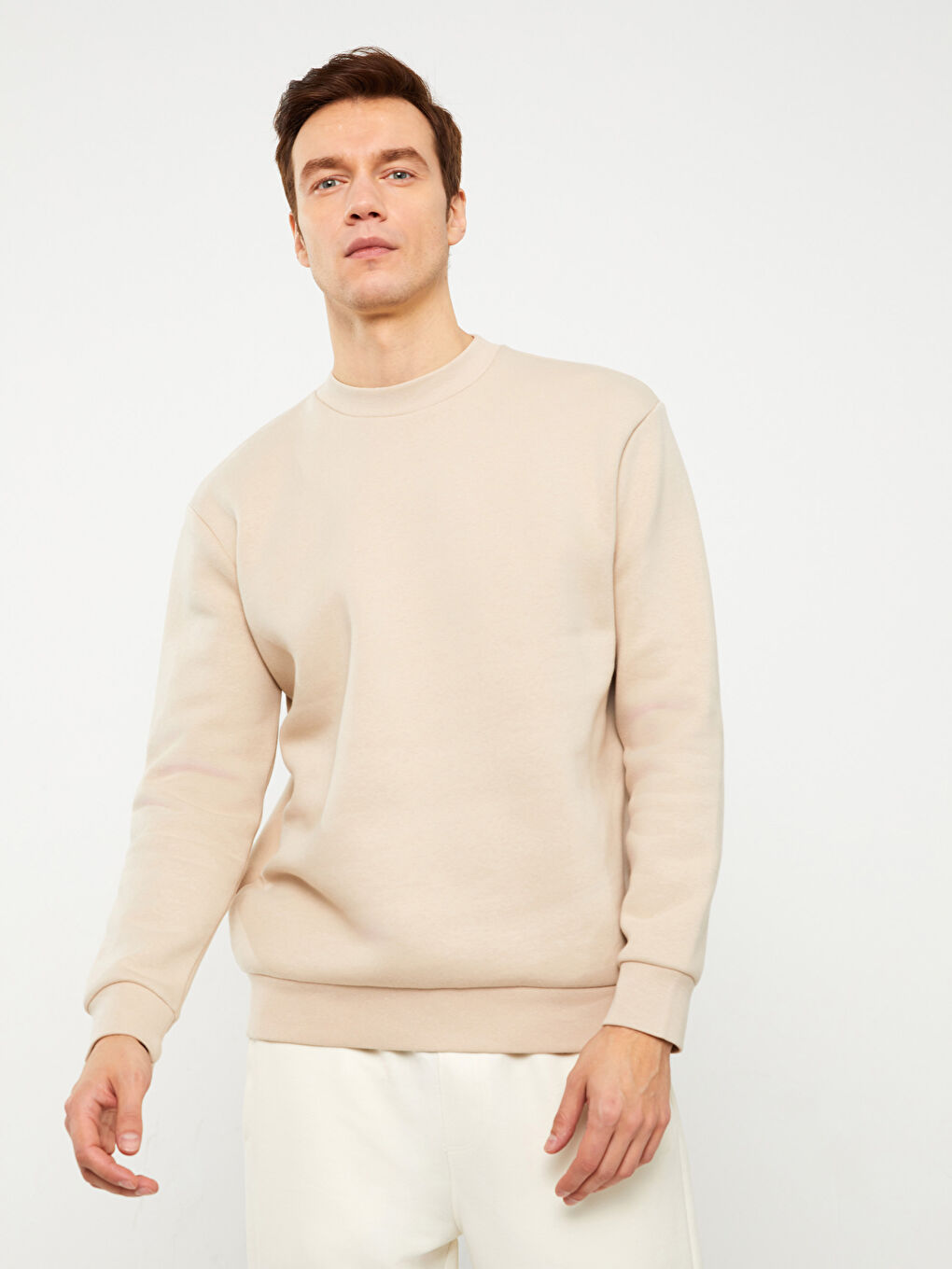 Funnel Neck Men's Sweatshirt-1