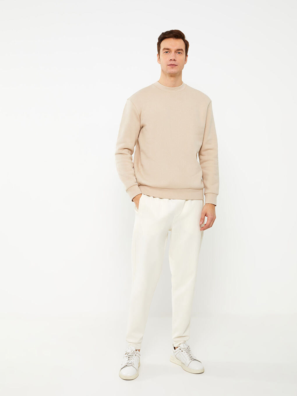 Funnel Neck Men's Sweatshirt-2
