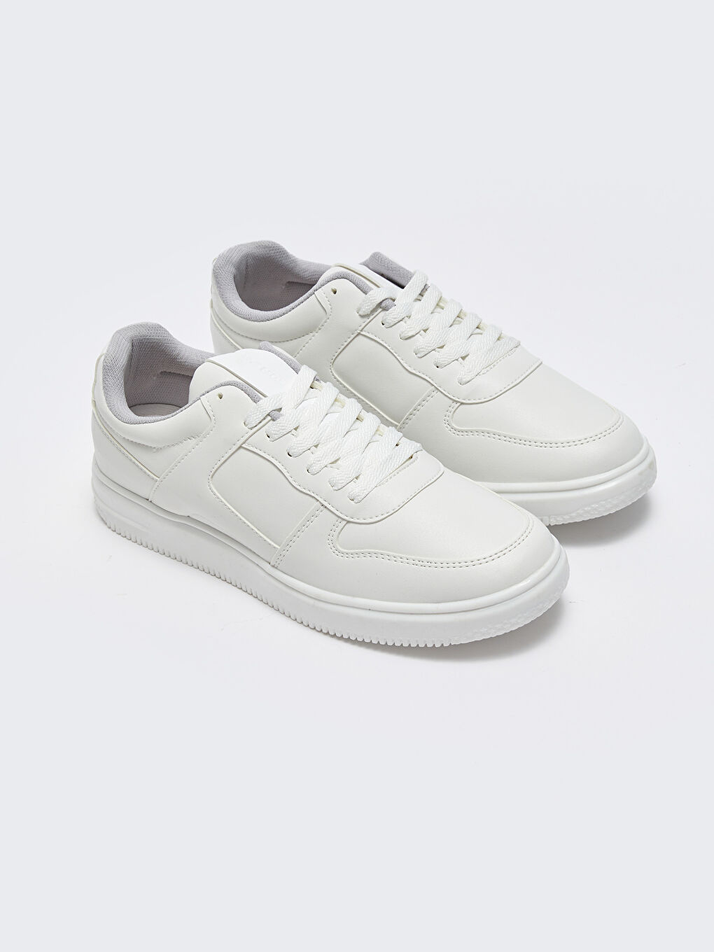 LCW ECO Faux Leather Lace-Up Men's Trainers -S3GL09Z8-J5E
