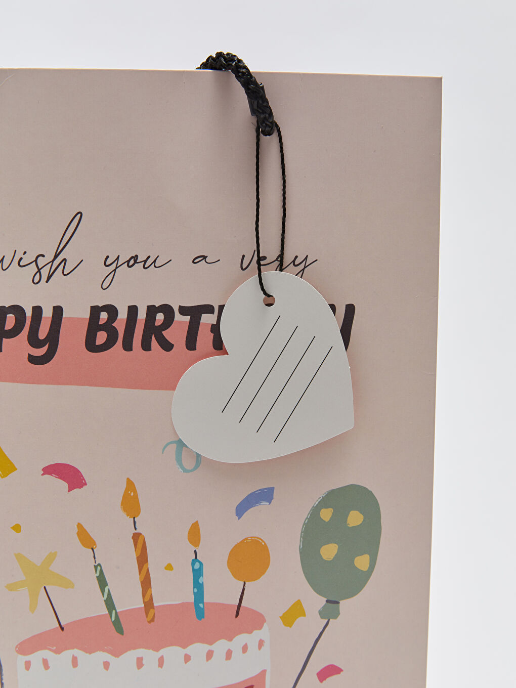 Karışık Baskılı Karton Hediye Çantası-2