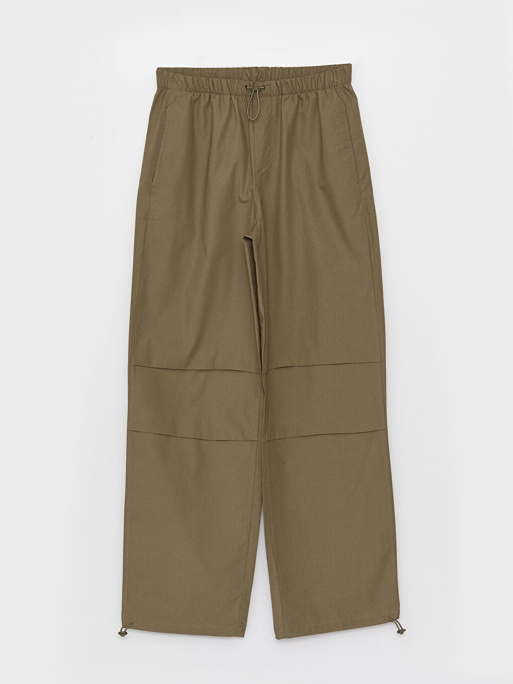 LCW Vision Women's Elasticated Waist Plain Parachute Trousers -S3GL90Z8-S5T