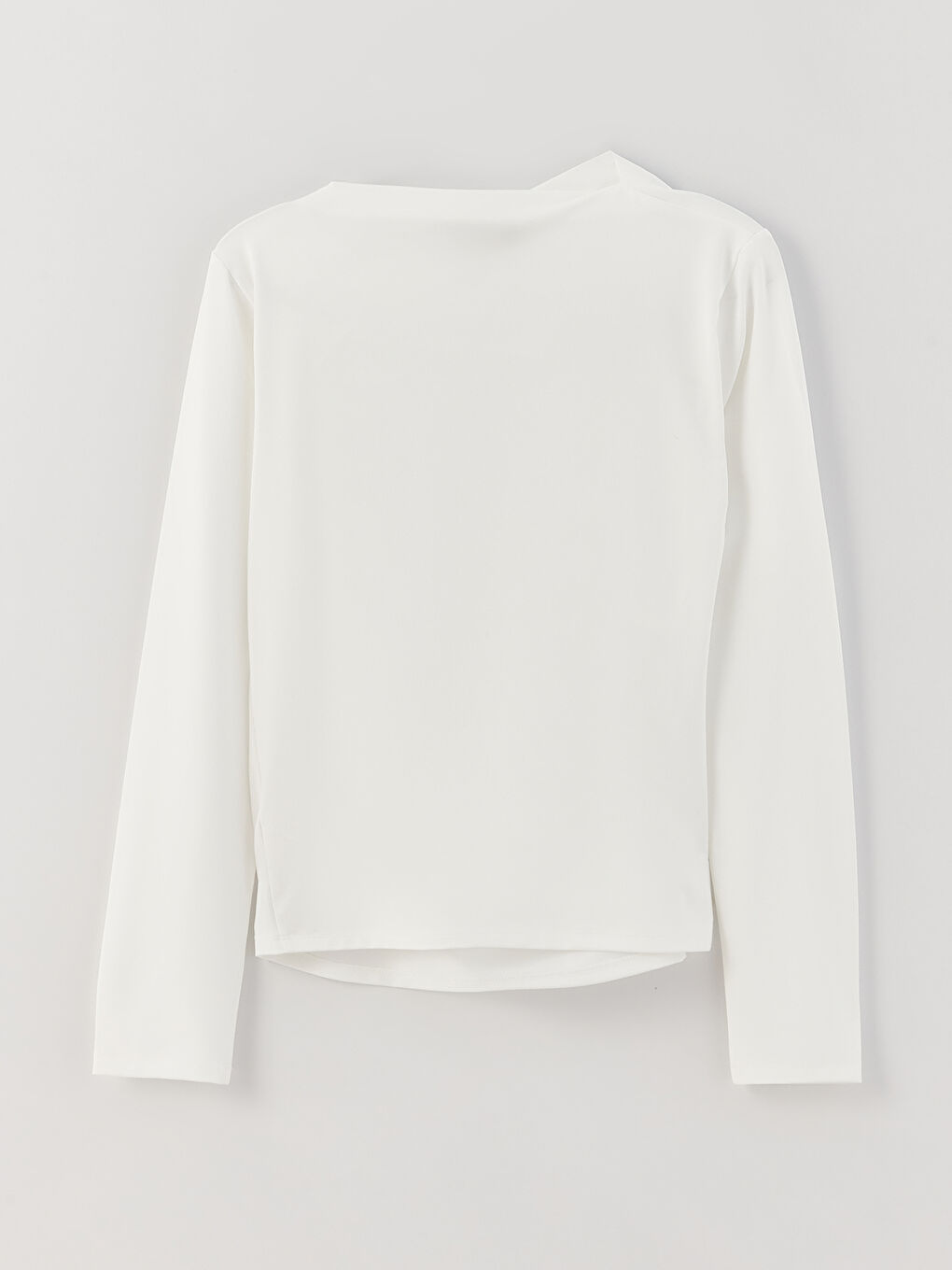 Women's Flowy Collar Straight Long Sleeve Blouse-6