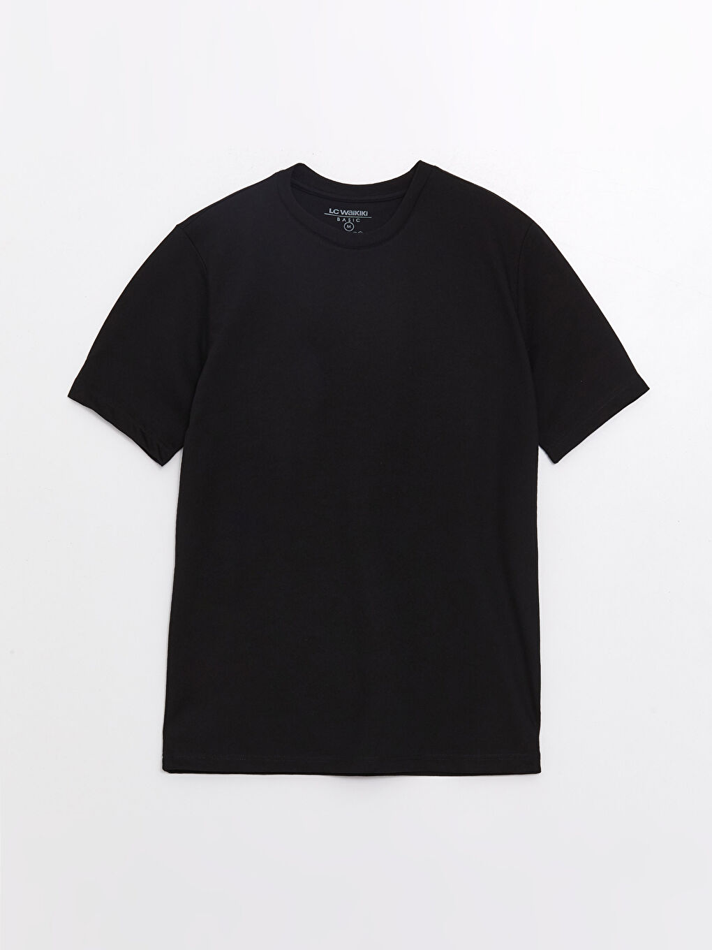 Tricou pentru Bărbați din Jerseu cu Guler Rotund-5