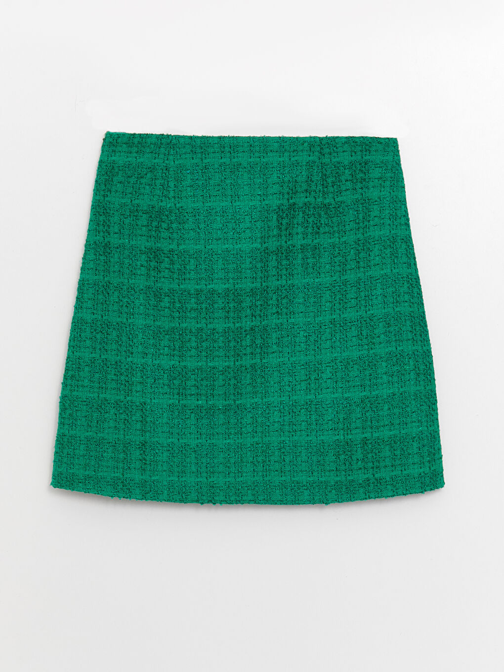 Zippered Waist Patterned Tweed Women's Skirt -S3GM20Z8-R33