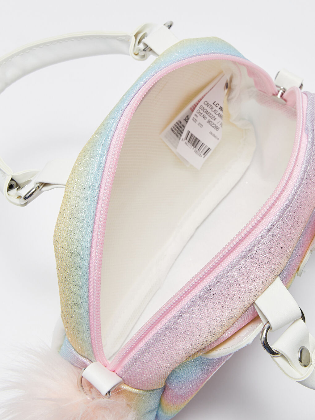 Karışık Simli Kız Çocuk Tote Çanta-3