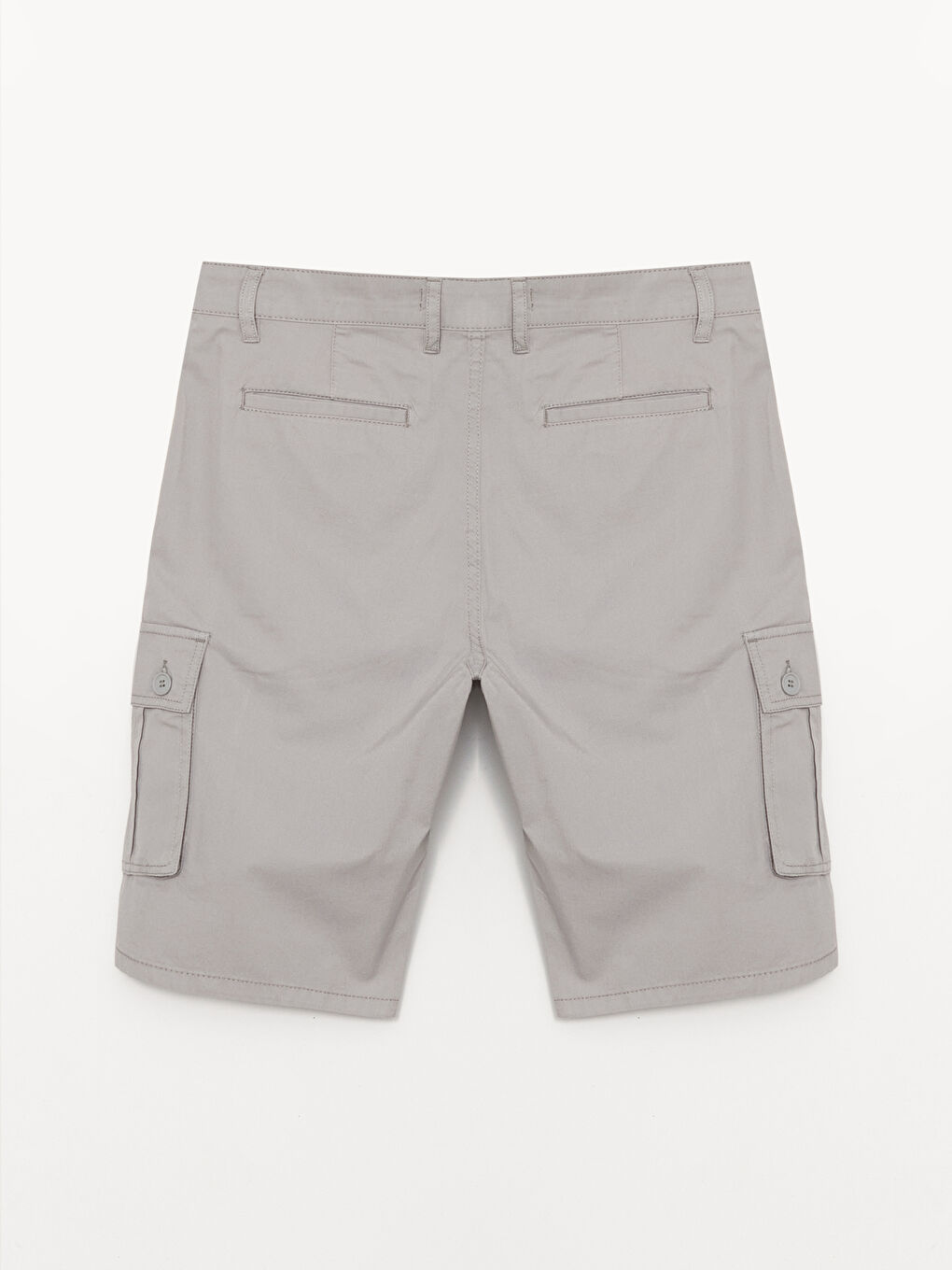 Regular Fit Men's Cargo Shorts-5