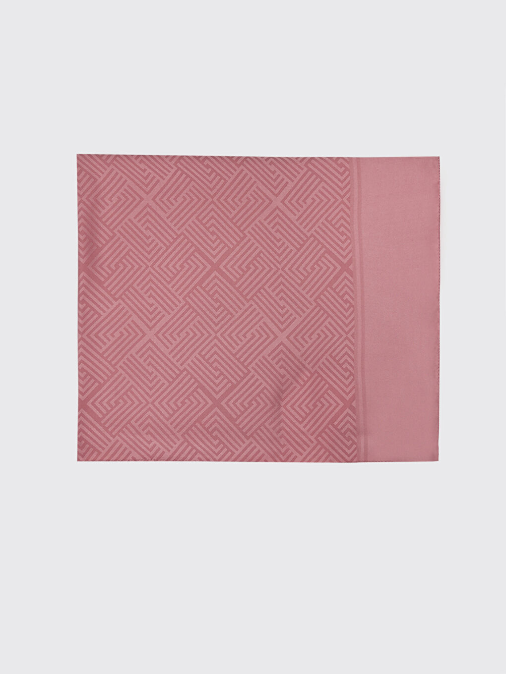 Pembe Kadın Dokuma Şal-1