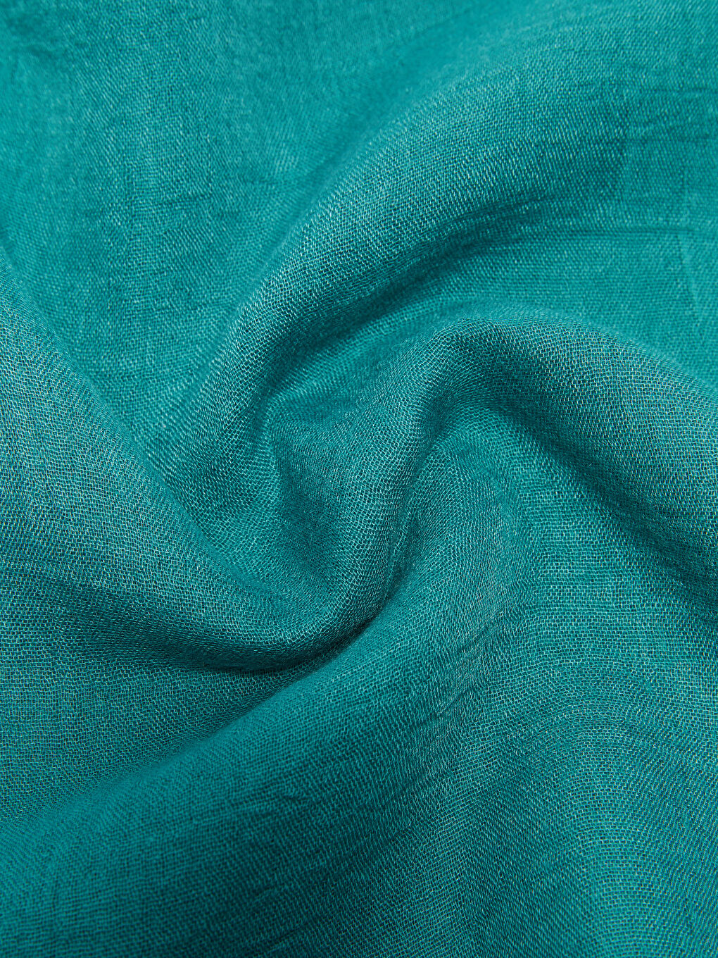 Yeşil Püskül Detaylı Kadın Bürümcüklü Şal-1