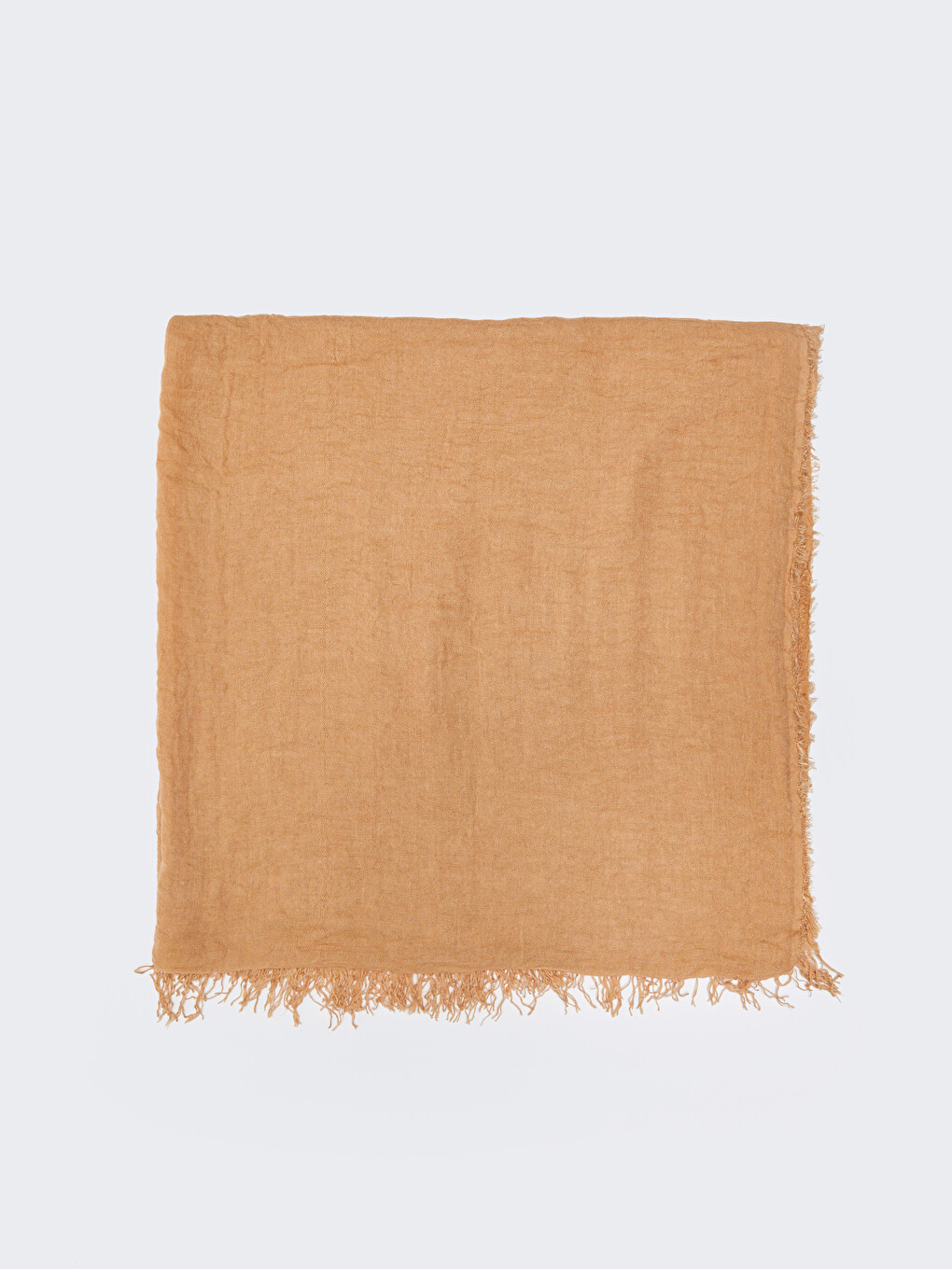 Châle en crêpe avec détails à pompons pour Femmes-2