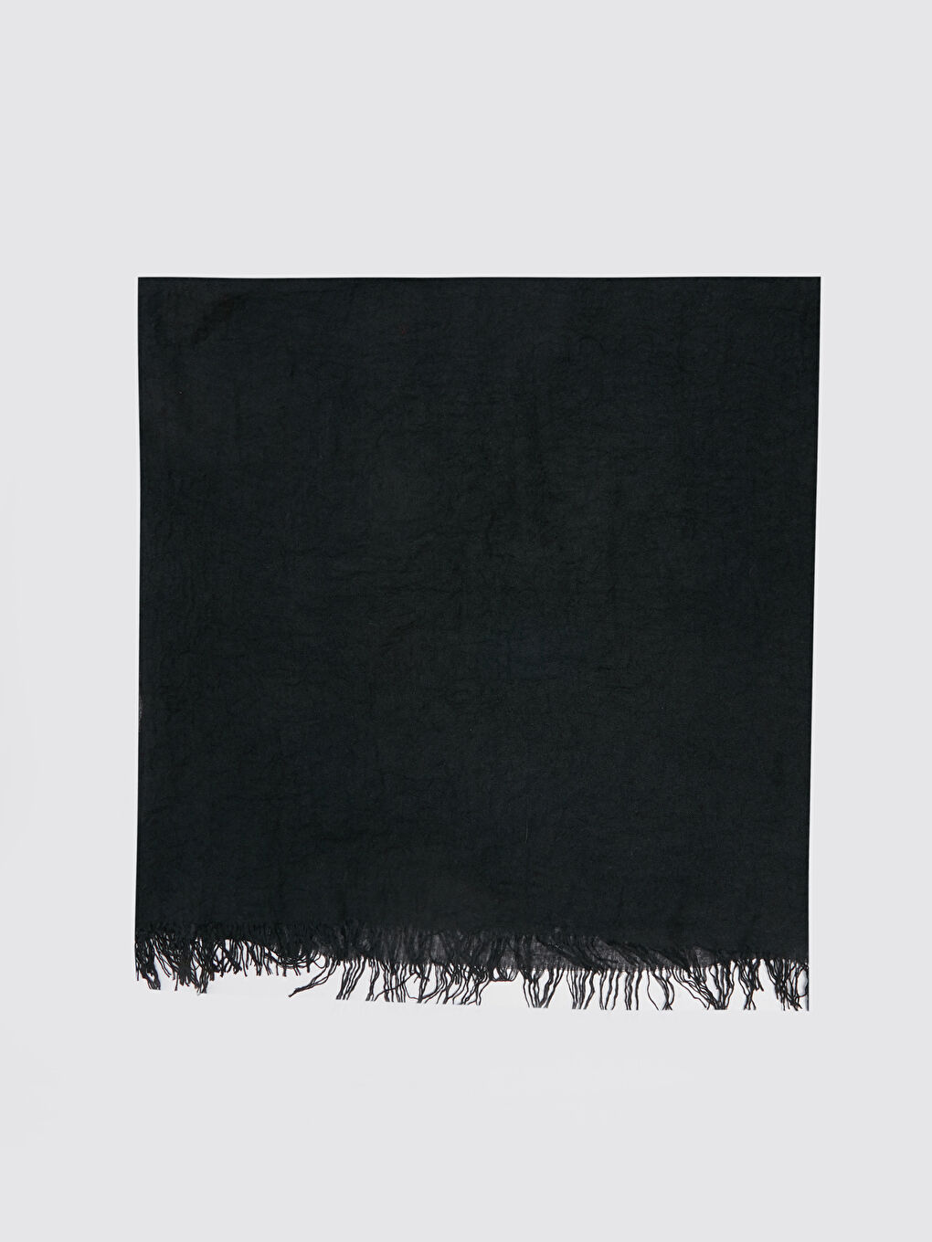 وشاح كريب للسيدات بتفاصيل شراشيب-2