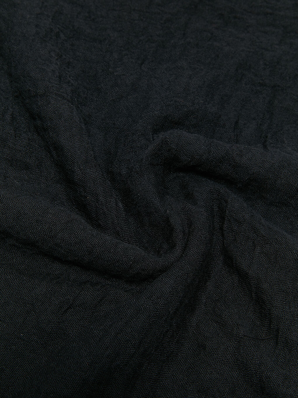 وشاح كريب للسيدات بتفاصيل شراشيب-3