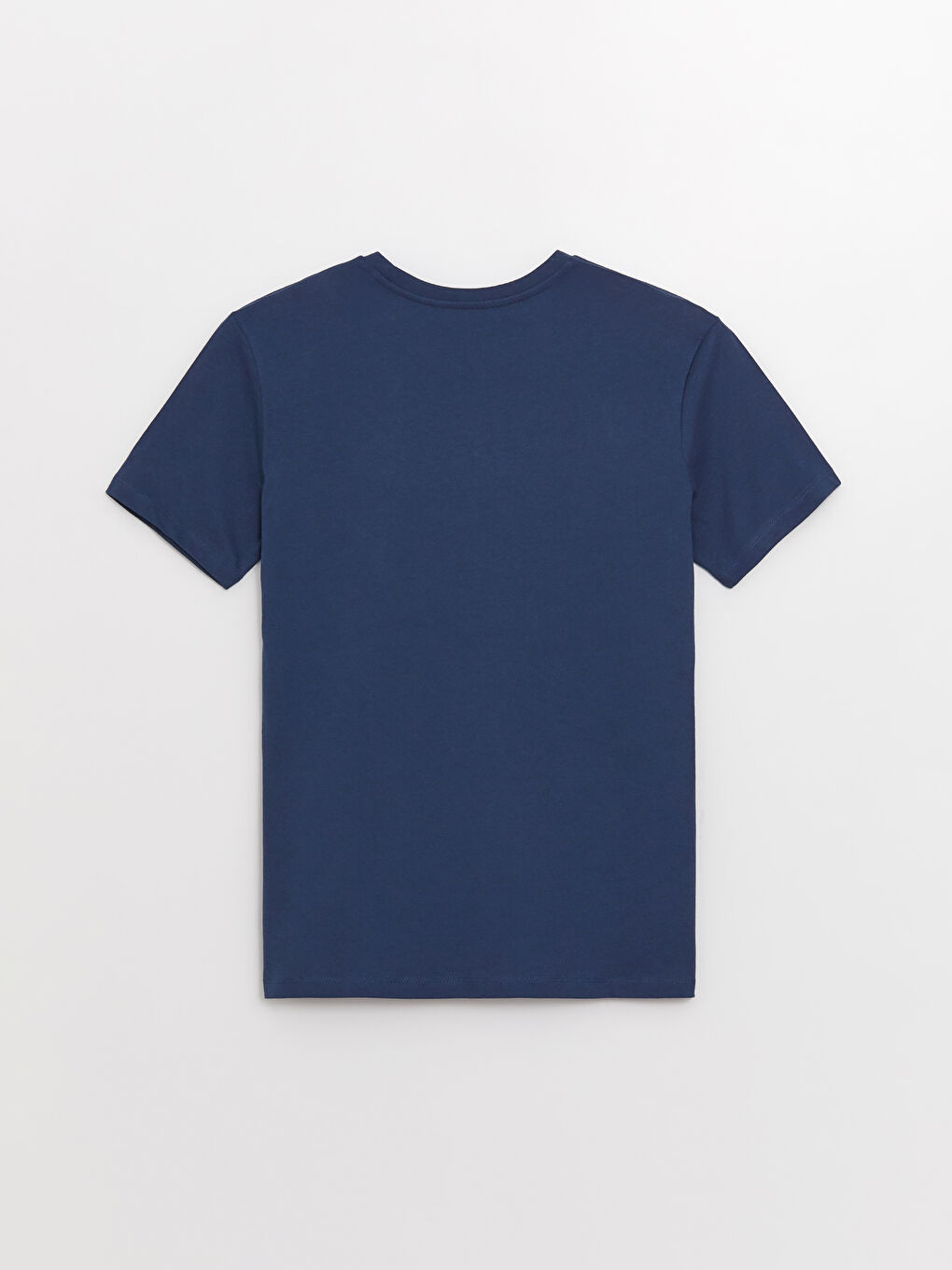 İndigo Bisiklet Yaka Kısa Kollu Baskılı Penye Erkek Tişört-6