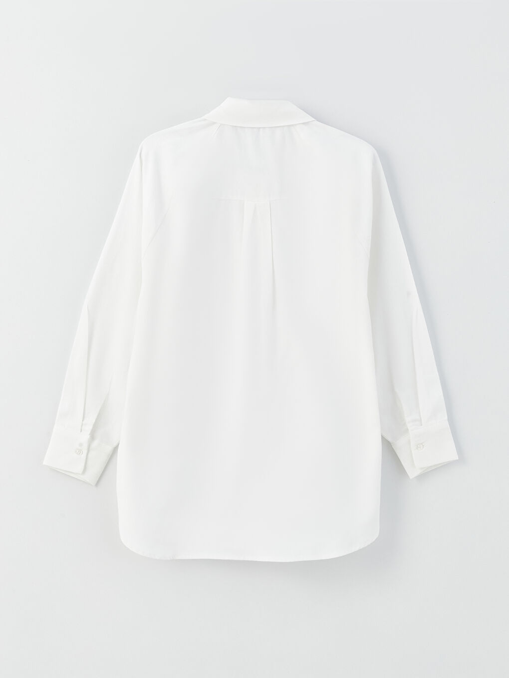 Embroidered Long Sleeve Oversize Poplin Women's Shirt Tunic-6