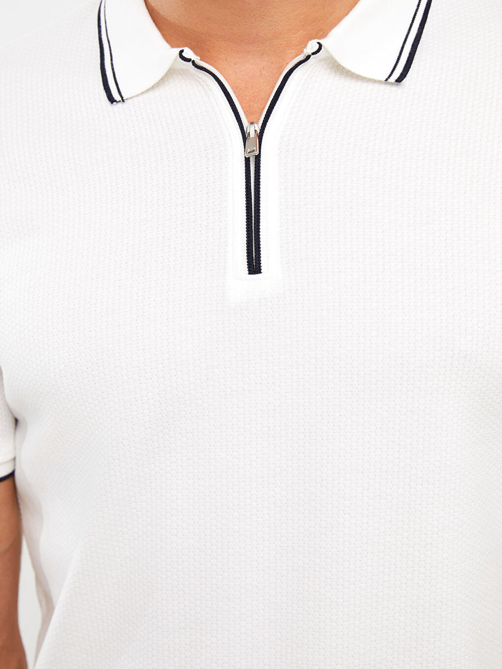 Tricou cu Guler Polo și Mânecă Scurtă pentru Bărbați-3