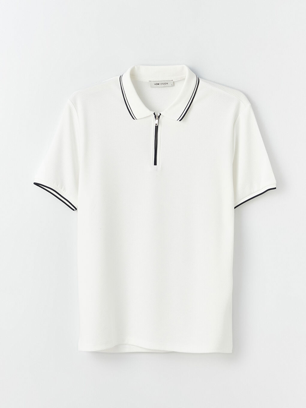 Tricou cu Guler Polo și Mânecă Scurtă pentru Bărbați-5