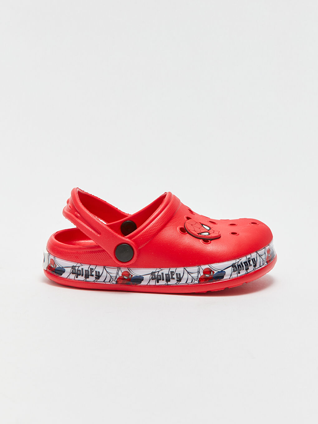 Kırmızı Spiderman Lisanslı Baskılı Işıklı Erkek Çocuk Sandalet-2