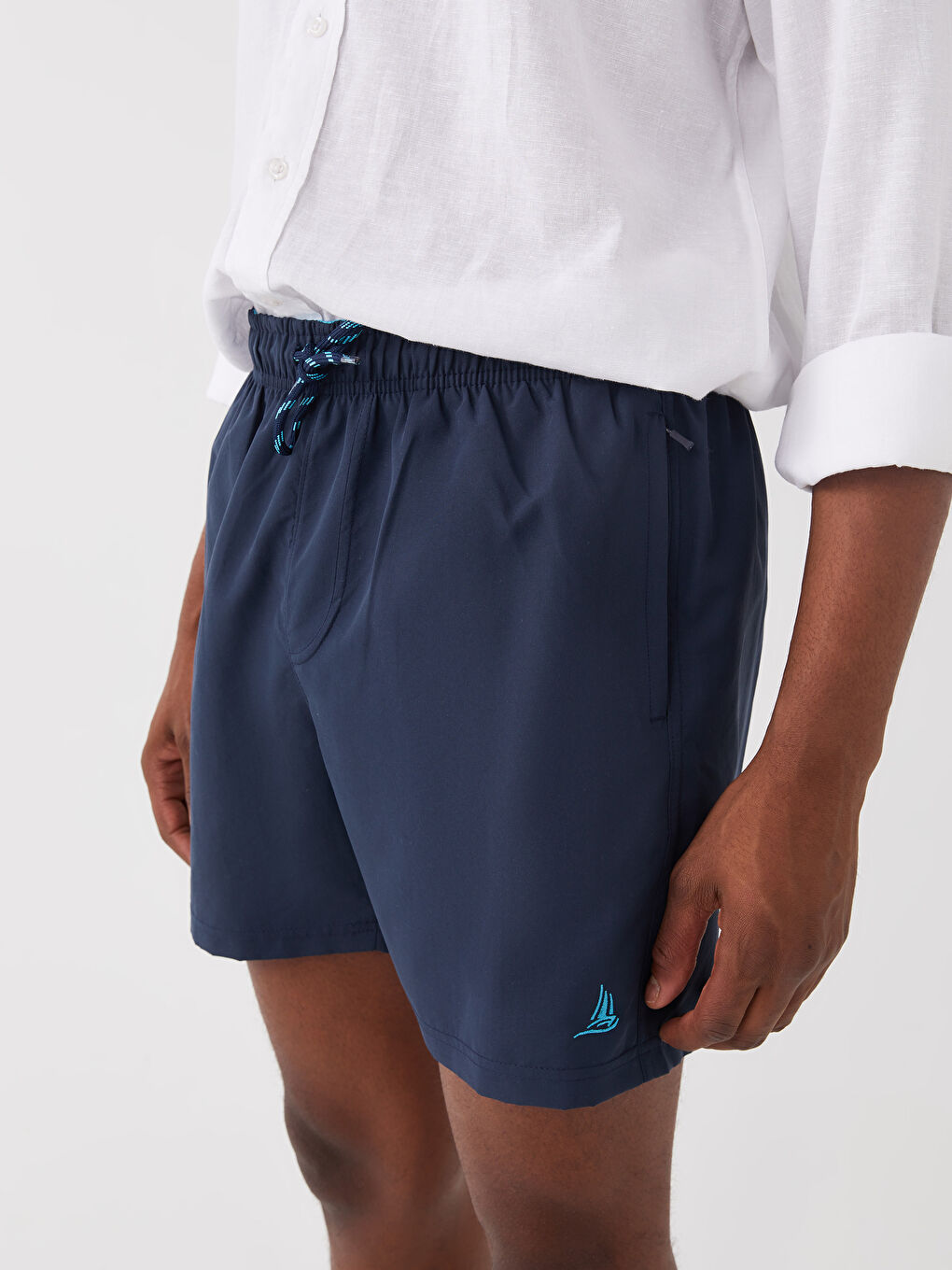 Basic Men's Short Swim Shorts -S3GO52Z8-KAX