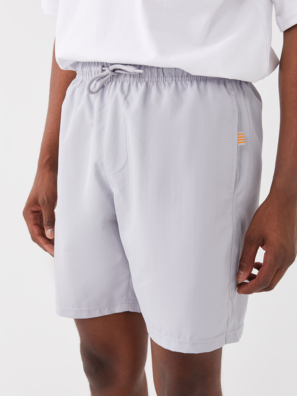 Knee-Length Basic Swim Trunk -S3GO53Z8-V8T