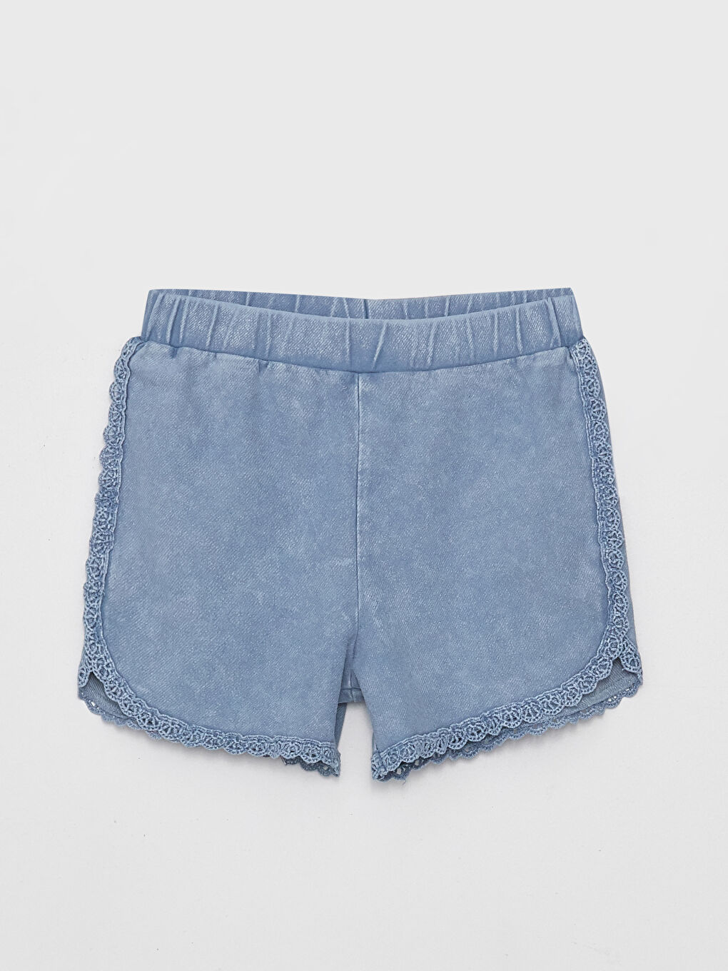 LCW baby Indigo Kız Bebek Jean Şort